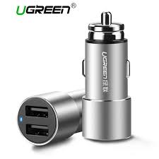 Dual USB 4.8A Car Charger UGREEN CD130(40953) SLIVER GK